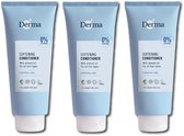 Derma Eco Family Conditioner - Voordeelverpakking 3 x 350 ML - Parfumvrij