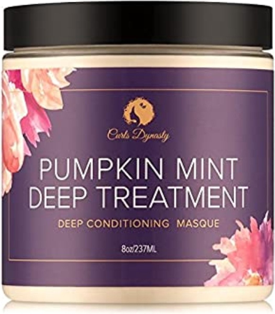 Curls Dynasty Pumpkin Mint Deep Treatment Masque 8oz