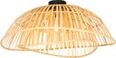 QAZQA pua - Oosterse Plafondlamp - 1 lichts - Ø 62 cm - Naturel - Woonkamer | Slaapkamer | Keuken
