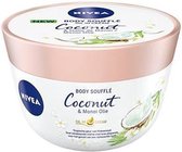 Nivea Body Souffle Kokosnoot & Monoï Olie - 3x200ml - Voordeelverpakking