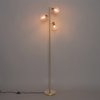 foto van QAZQA vidro - Art Deco Vloerlamp | Staande Lamp - 3 lichts - H 150 cm - Roze - Woonkamer | Slaapkamer | Keuken