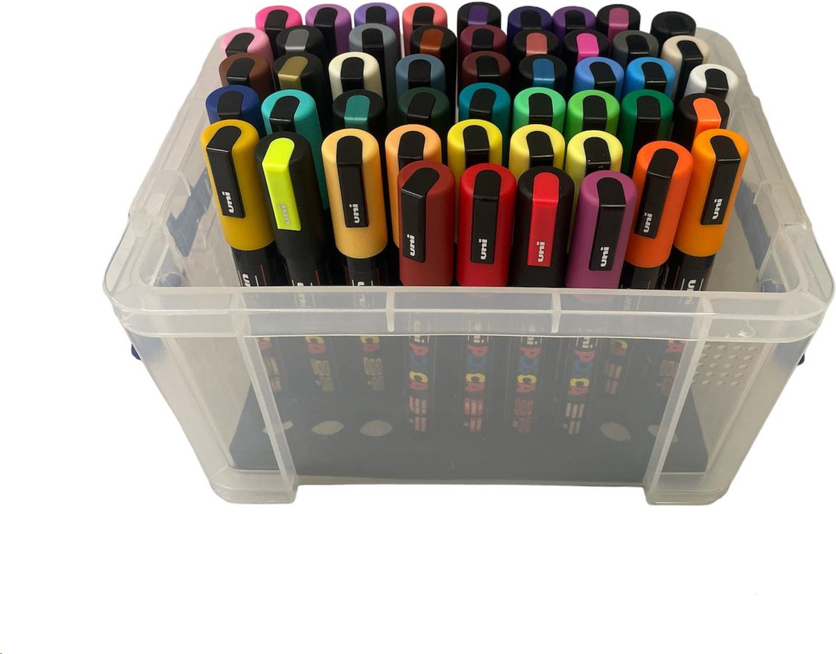 Posca PC5M stiften alle 49 kleuren PC5M 1 8-2 5 mm