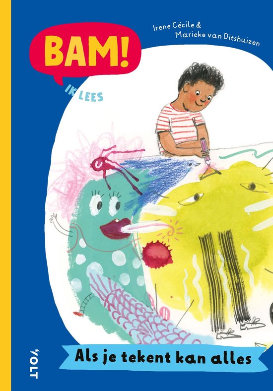 BAM! Ik lees - Als je tekent kan alles - cover