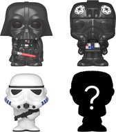 Funko Pop! Star Wars 4-Pack Serie 4 – Drath Vader 509 – Stormtrooper 510 – The Fighter Pilot 5 + Mystery