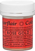 Sugarflair Eetbare Glitter Verf - Rosé Goud - 35g - Voedingskleurstof
