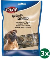 3x400 gr Trixie droogvis hondensnack