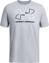 Under Armour UA GL FOUNDATION UPDATE SS Heren Sportshirt - Grijs - Maat XXL