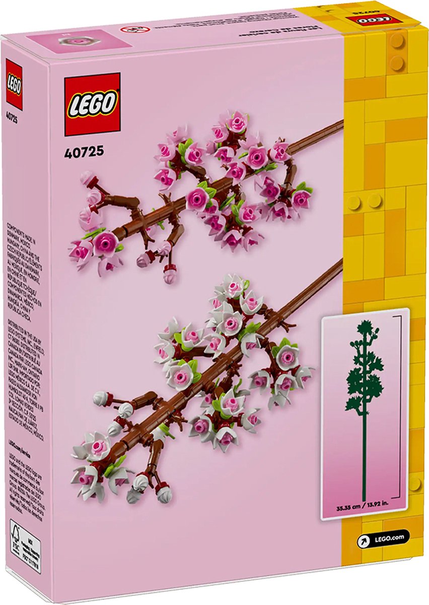 LEGO® 40647 - Les fleurs de Lotus - LEGO® Iconic - Jeux de