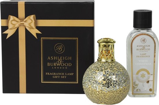 Ashleigh & Burwood Little Treasure & White Christmas - Geurlamp - Giftset - Huisparfum - Geschenktip - Geurbrander
