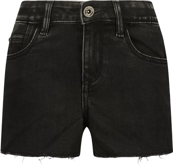 Vingino Short Daizy Meisjes Jeans - Black Denim - Maat 152