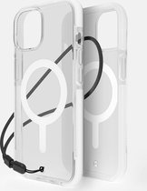 BodyGuardz Ace Pro Magsafe - geschikt voor iPhone 15 - Clear/White