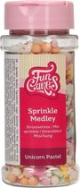 FunCakes Sprinkles Taartdecoratie - Sprinkle Medley - Pastel Eenhoorn - 50g