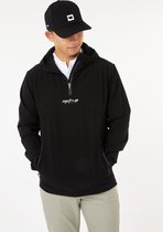 ANORAK JACKET BLACK - 1/2 ZIP - GOLF JAS - MAAT M - DEDITUS GOLF