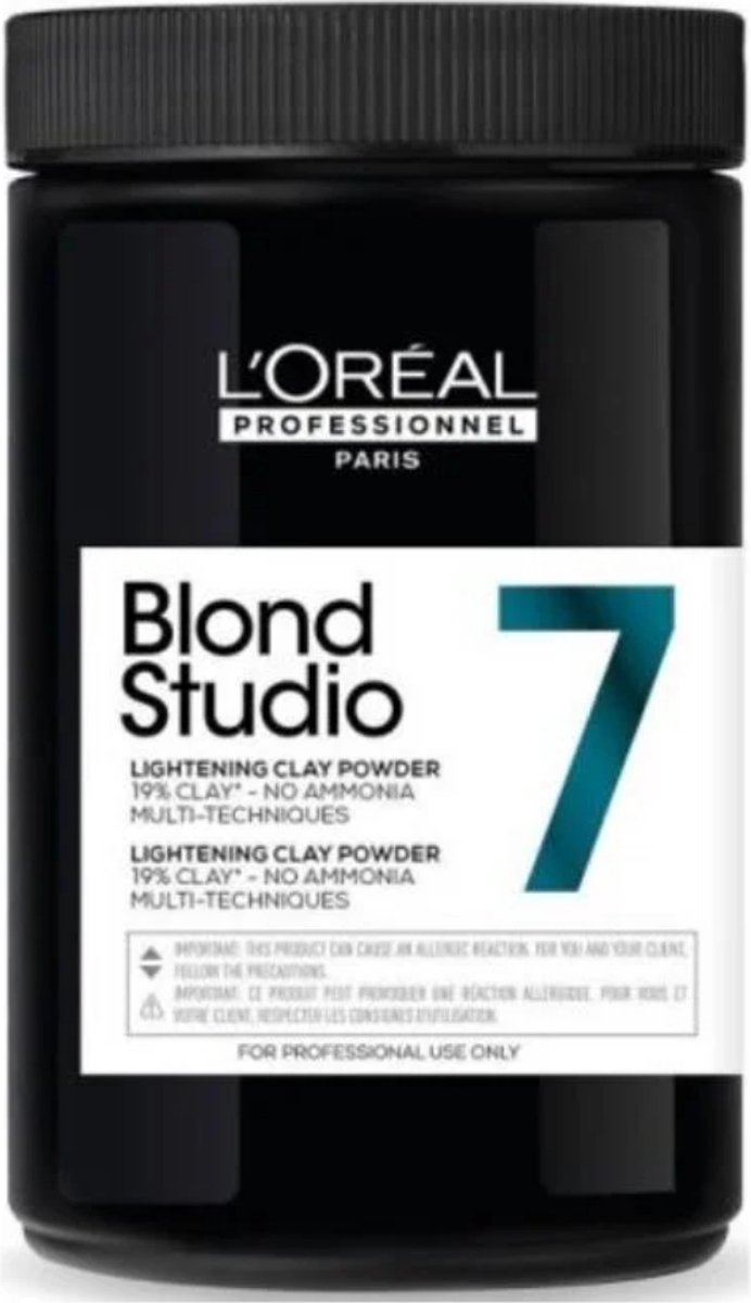 L’Oréal Professionnel - Blond Studio - Clay Powder - Blondeerpoeder voor alle haartypes - 500 ml - L’Oréal Professionnel