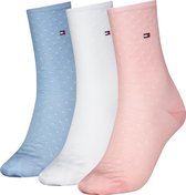 Tommy Hilfiger dames 3P sokken gifting dot multi - 35-38