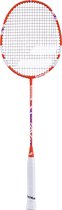 Babolat Speedlighter badmintonracket - wit / rood