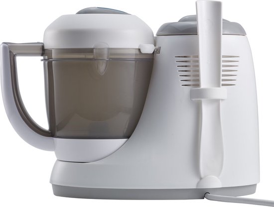 Béaba Babycook Original® - Stoomkoker - 4-in-1 babyvoeding bereider - Foodprocessor - Grijs/Wit van Beaba — afbeelding 2
