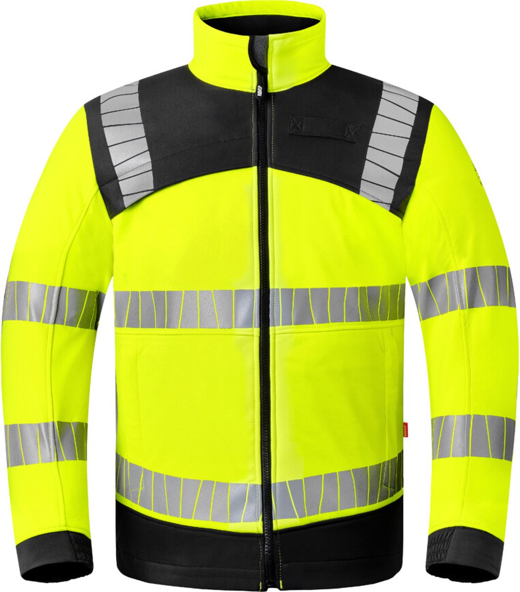 HAVEP Softshell High Vis 50413 - Fluo Geel/Charcoal - XL