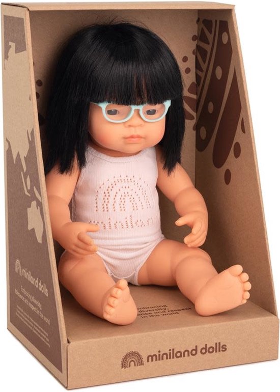 Mama Memo babypop meisje – 30 cm