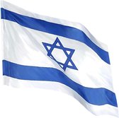 Israëlische Vlag 150x90CM - Israël - Joodse Vlag - Jewish Flag - Israelian - ISR - IL - Polyester
