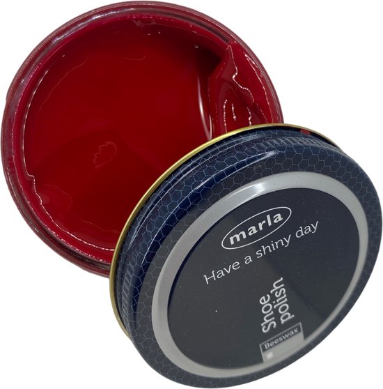 Marla Shoe polish - Schoenpoets - (030) Rood - 50 ml