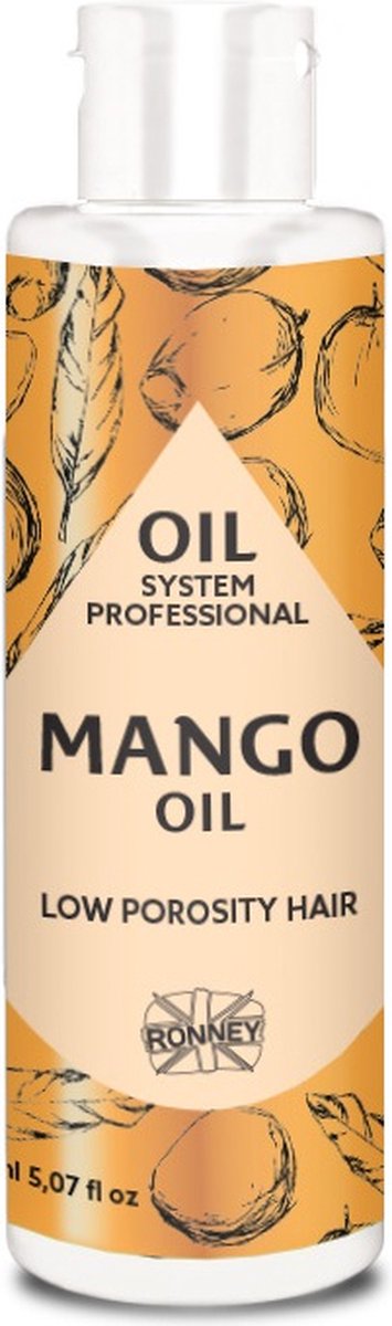 Professionele olie systeem lage porositeit haar olie Mango 150ml