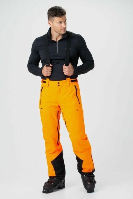 Falcon Yeti Chaussettes de ski Faded Black Orange - Chaussettes de sports  d'hiver pour