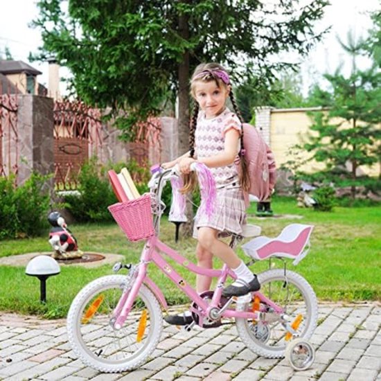 Gratyfied- Fietsmandje Meisjes- Bicycle Basket Girls- Fietsmand Kinderfiets- Bicycle basket Children's bicycle- Stuurmandje- Handlebar basket - Gratyfied