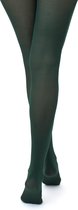 GIULIA Panty - Samba 40 - Opaque - Microvezel - 3D - Extreem zacht - Dikke Panty - 40 Den - XLarge - Deep Green