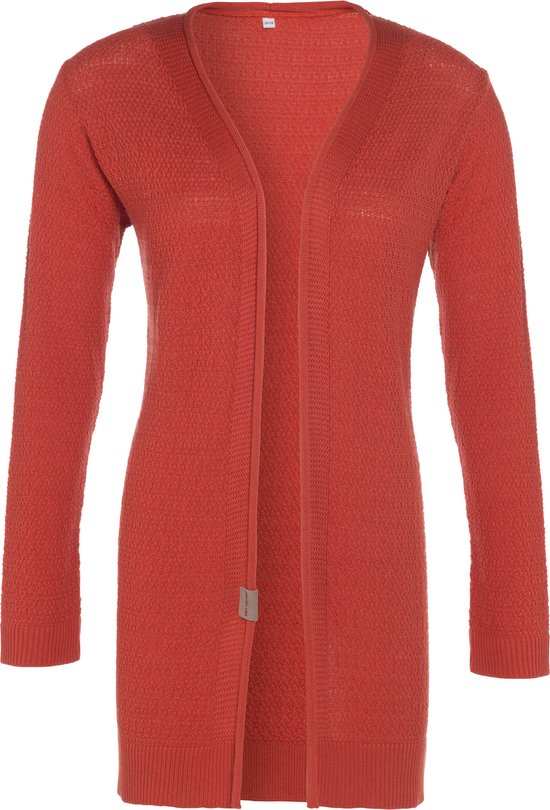 Knit Factory Knit Factory June Cardigan tricoté 40-42 Terra June Cardigan pour dames Taille EU40-42