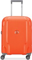 Delsey Clavel 4 Wheel Slim Handbagage Trolley 55 cm Orange