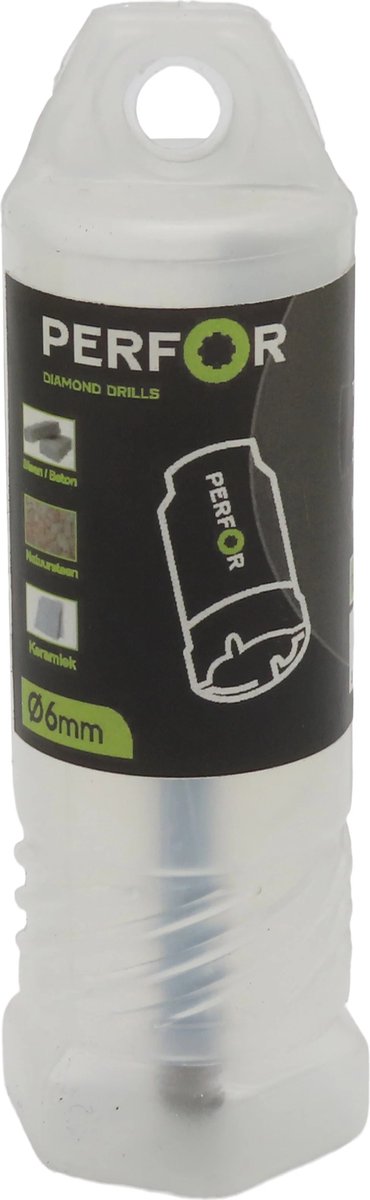 Tegelboor Ø6 mm, M14 aansluiting