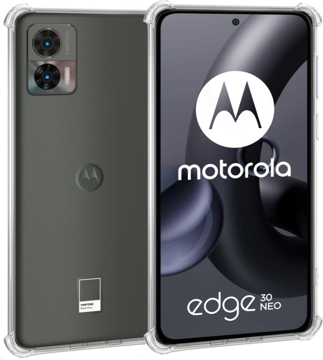Geschikt voor Motorola Edge 30 Neo Hoesje – Shock Proof Case – Cover Transparant