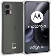 Geschikt voor Motorola Edge 30 Neo Hoesje – Shock Proof Case – Cover Transparant