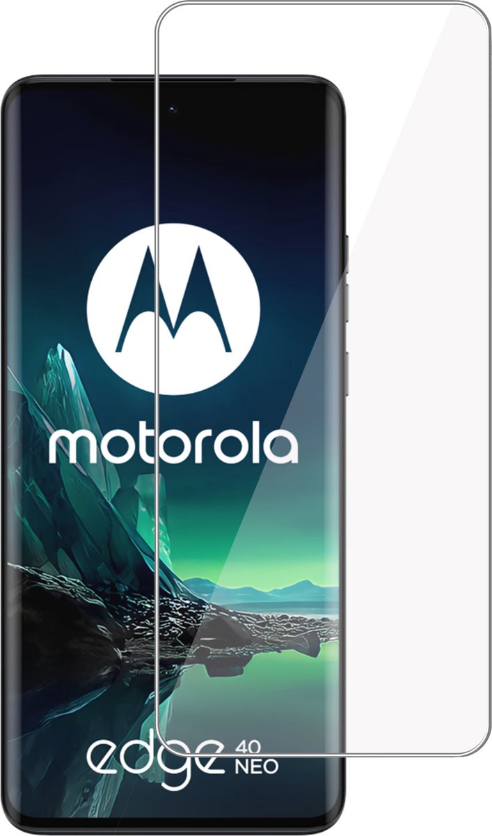 Screenprotector geschikt voor Motorola Edge 40 Neo – Gehard Glas - Proteqt+