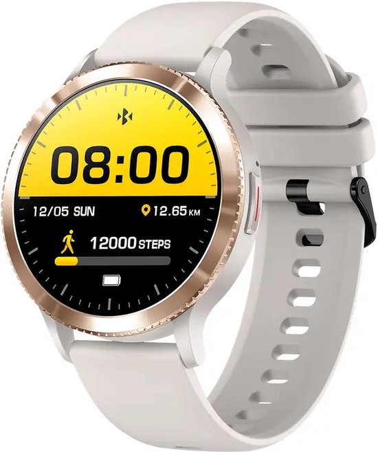 Montre Connectée Homme Smartwatch Bluetooth Sport Etanche Bracelet Connecté  Tensiomètre Cardiofréquencemètre Podomètre Fitness Tracker d’Activité pour
