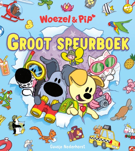Woezel & Pip - Groot speurboek