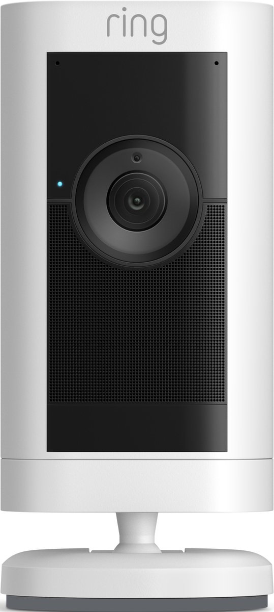 Ring Stick Up Cam Pro Battery - Beveilingscamera op Batterij - Binnen en Buiten - Wit