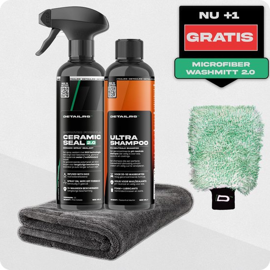 Detailrs™ Wash & Dry kit Autowassen Ceramic Seal 2.0 Ceramic