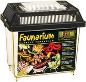 Faunarium, multifunctionele container voor reptielen, amfibieën, muizen en insecten, mini, 18 x 12 x 14,5 cm