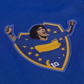 COPA - Maradona X COPA Boca 1981 - 82 Retro Voetbal Shirt - M - Blauw; Geel