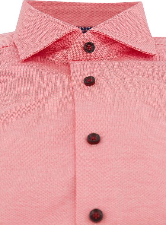 Chemise en jersey Olymp Regular fit - Rose saumon - Taille 44