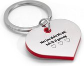 Akyol - avec toi près de moi j'ai déjà assez de porte-clés en forme de coeur - Citations - amis de la famille - cadeau