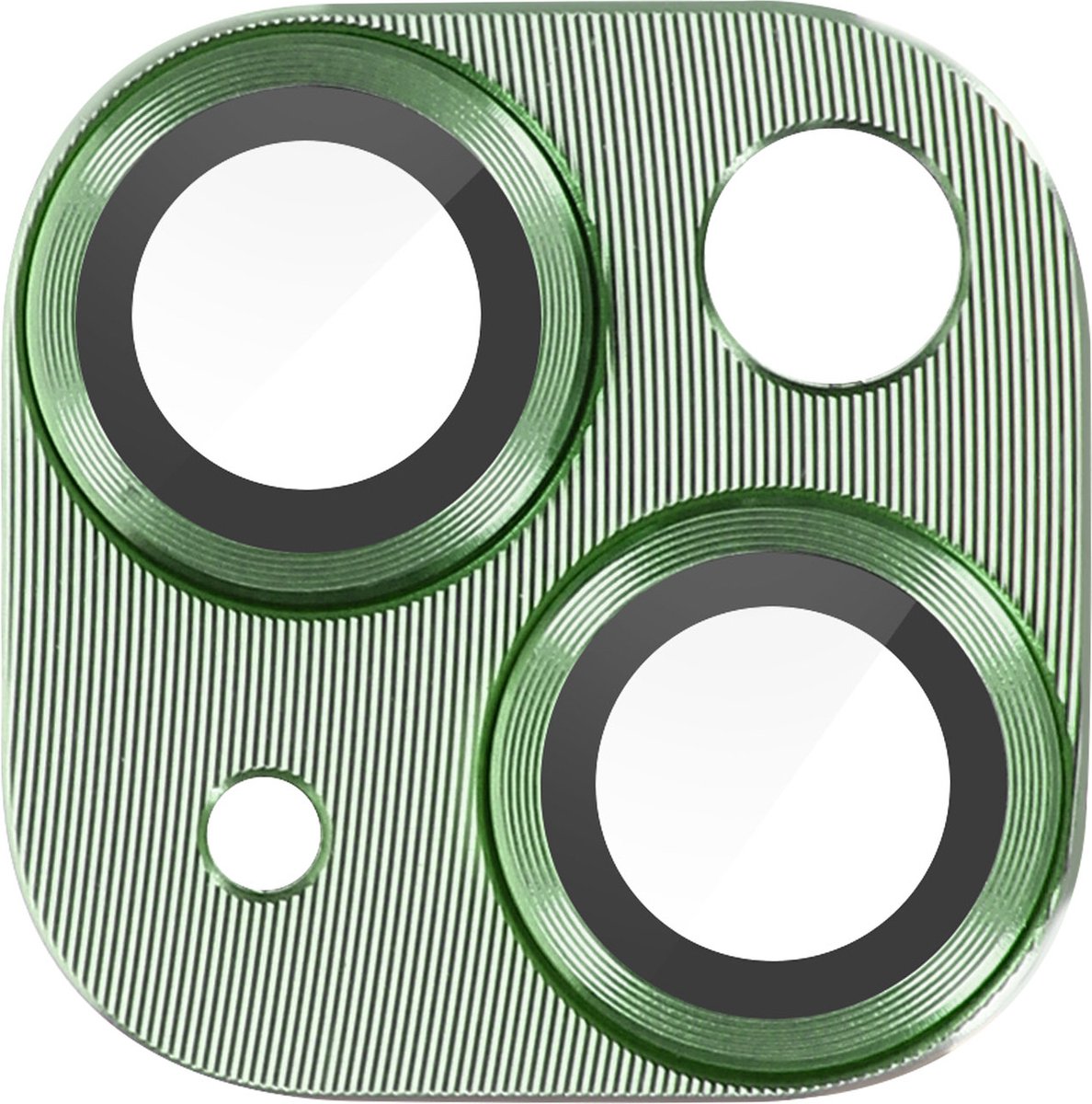 Camera van gehard glas voor iPhone 15 en 15 Plus, Enkay - Groen