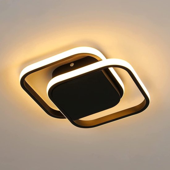 Goeco Moderne LED Plafondlamp, 22W 28CM*16CM Vierkante Plafondlamp LED Goeco Moderne LED Plafondlamp, 22W 28CM*16CM Vierkante Plafondlamp LED