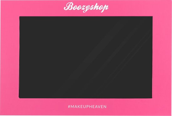 Boozyshop ® Make up Organizer - Magnetisch Palette voor losse Pans, zoals Oogschaduws & Foundations - Sluit goed af met Doorzichtig Scherm - Extra Large Empty Pro Palette - Boozyshop
