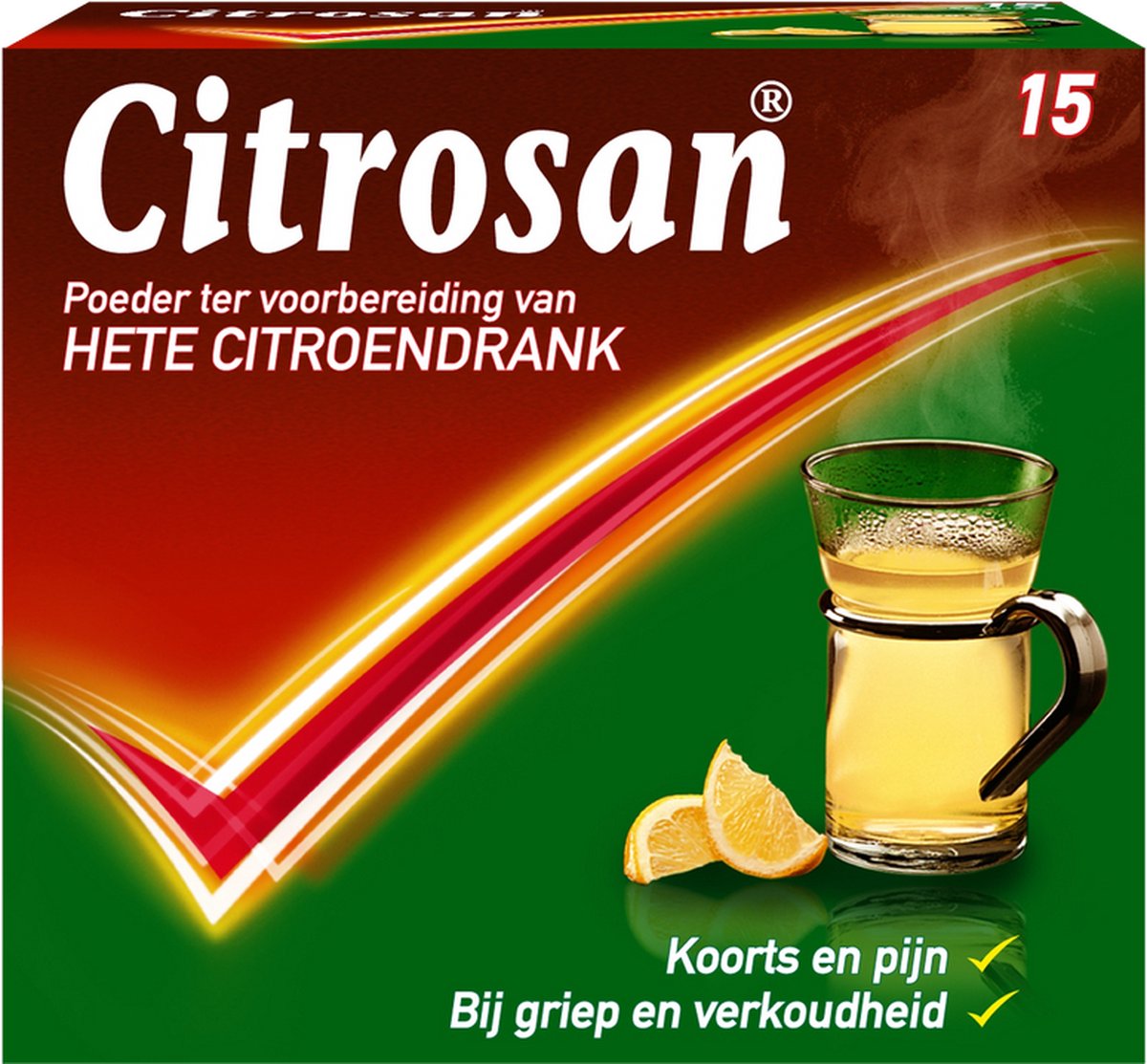 Goedkoopste Citrosan Hete Citroendrank - 1 x 15 sachets