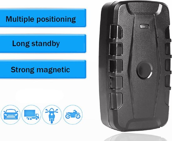 Traceur GPS pour Voiture 20000 mAh Tracker GPS Longue Durée étanche