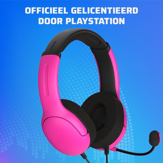 Pink hot sale ps4 headphones