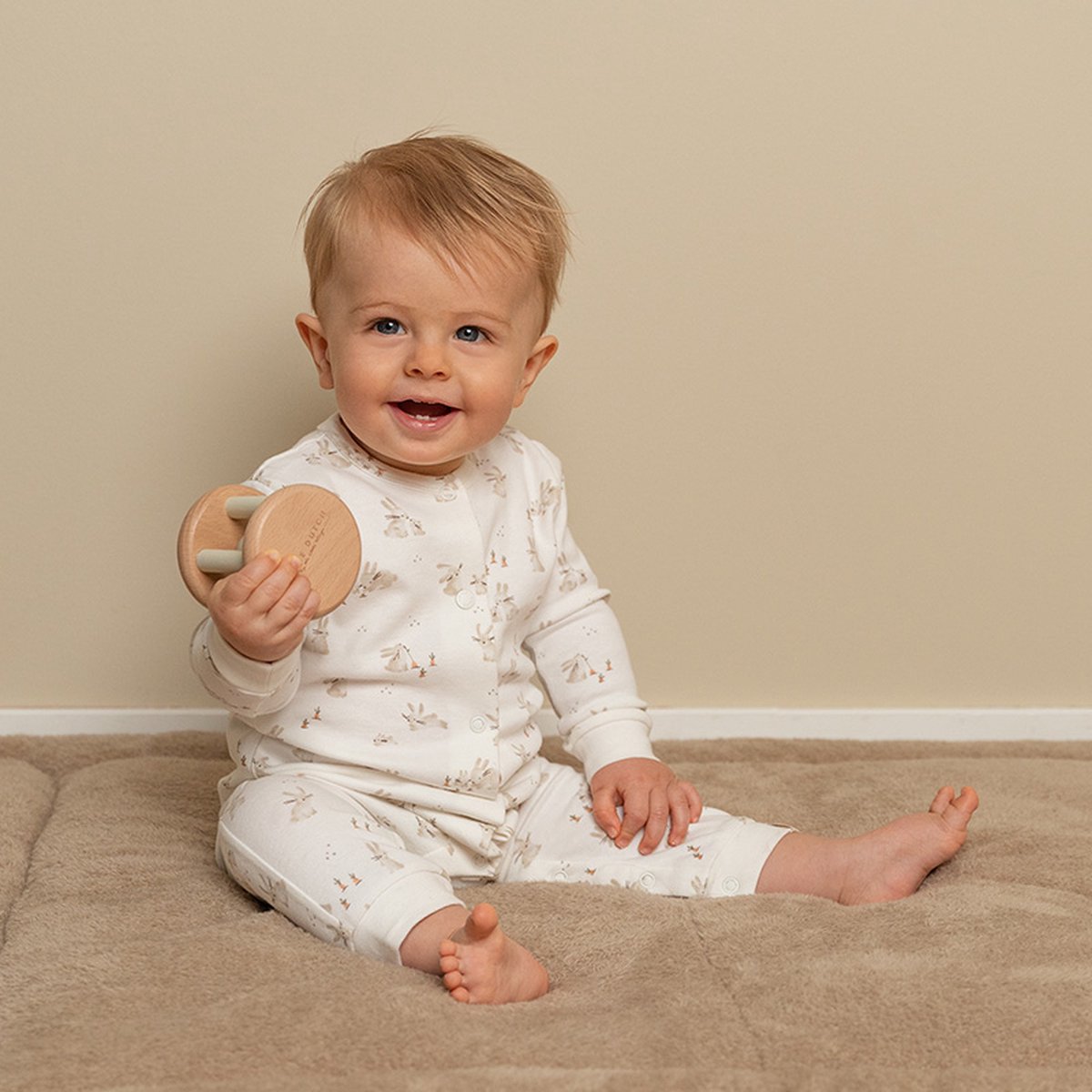 Little Dutch - Rollende Rammelaar FSC - Baby Bunny — afbeelding 4